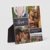 Persoonlijke foto-inkolling-liefdescombinatie fotoplaat (Voorkant)