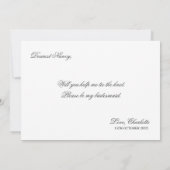 Persoonlijke foto Je wordt mijn briefkaart (Achterkant)