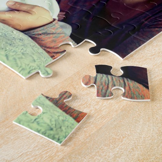 Persoonlijke foto Jigzaag Puzzle Legpuzzel (Zijkant)