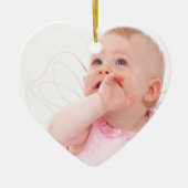 Persoonlijke foto keramisch ornament (Voorkant)