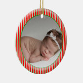 Persoonlijke foto keramisch ornament (Rechts)