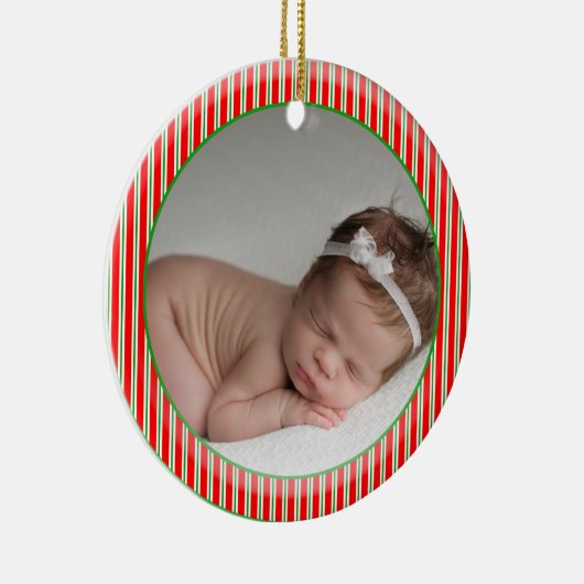 Persoonlijke foto keramisch ornament (Rechts)