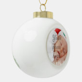 Persoonlijke foto keramische bal ornament (Links)