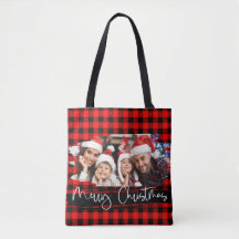 Persoonlijke foto Kerstmis met Buffalo Plaid Grung