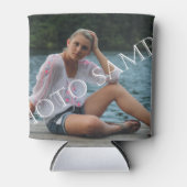 Persoonlijke foto-koelbox. Maak je eigen! Blikjeskoeler (Voorkant)