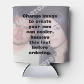 Persoonlijke foto-koelbox. Maak je eigen! Blikjeskoeler (Voorkant)
