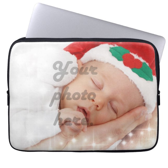 Persoonlijke foto laptop sleeve (Voorkant)