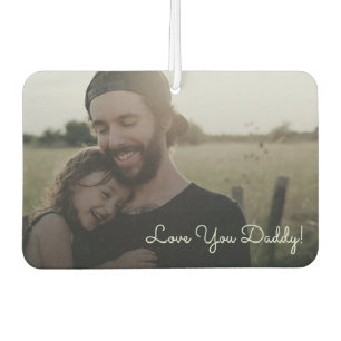 Persoonlijke foto Liefde Je Papa Auto Luchtverfrisser