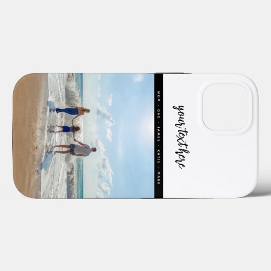 Persoonlijke foto-liefdesherinneringen Case-Mate iPhone case (Achterkant (horizontaal))