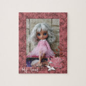 Persoonlijke,  foto-lijst legpuzzel (Verticaal)