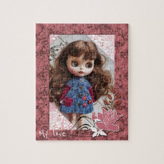 Persoonlijke,  foto-lijst legpuzzel (Verticaal)