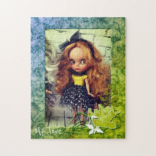 Persoonlijke, foto-lijst legpuzzel (Verticaal)