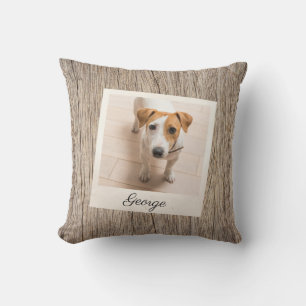 Persoonlijke foto lijst robuuste houten lijst kussen