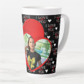 Persoonlijke foto Love you Latte Mok (Rechterhoek)