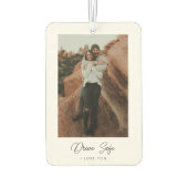 Persoonlijke foto luchtverfrisser (Achterkant)