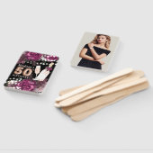 Persoonlijke foto Luxury 50th Birthday Hand Fan Handwaaier (Niet-gemonteerd)