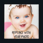 Persoonlijke foto magneet<br><div class="desc">Aangepast creëer als een soort magneet. Upload je eigen foto naar deze magneet - koelkasten magneten uit Ricaso</div>