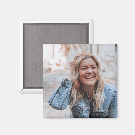 Persoonlijke foto magneet (Voorkant / Achterkant)