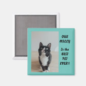 Persoonlijke foto Magnet Best Pet Ever (Voorkant / Achterkant)