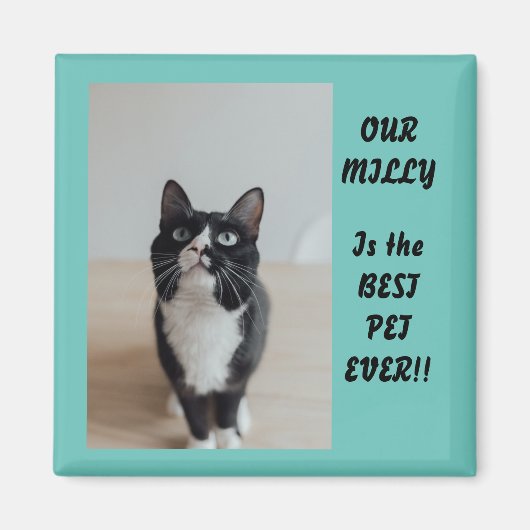 Persoonlijke foto Magnet Best Pet Ever (Voorkant)
