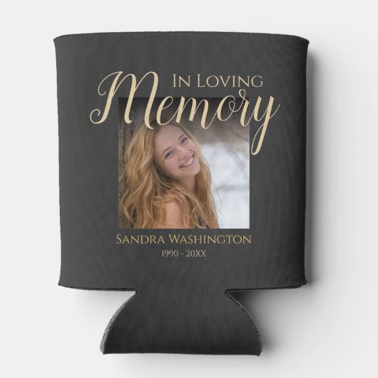 Persoonlijke foto Memorial Blikjeskoeler (Achterkant)