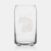 Persoonlijke foto Memorial Blikvorm Glas (Achterkant)