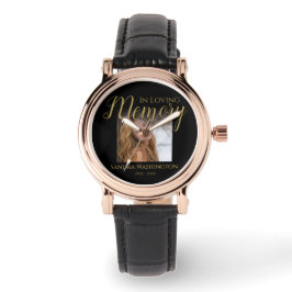 Persoonlijke foto Memorial Horloge