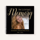 Persoonlijke foto Memorial Notitieboek (Voorkant)
