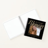 Persoonlijke foto Memorial Notitieboek (Binnen)