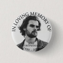 Persoonlijke foto Memorial Ronde Button 3,2 Cm