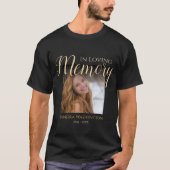 Persoonlijke foto Memorial T-Shirt (Voorkant)