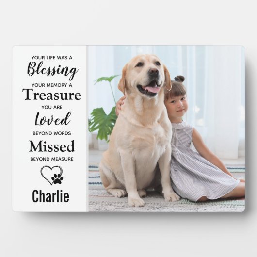 Persoonlijke foto-memoriefoto fotoplaat (voorkant)