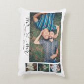 Persoonlijke foto meneer en meneer hart homohuweli accent kussen (Achterkant (Verticaal))