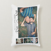 Persoonlijke foto meneer en meneer hart homohuweli accent kussen (Voorkant(Verticaal))