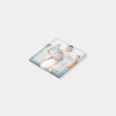 Persoonlijke foto met eigen naam  post-it® notes (Schuin)