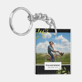 Persoonlijke foto met Laurel en Damask Sleutelhanger (Voorkant Links)