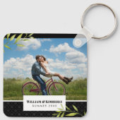 Persoonlijke foto met Laurel en Damask Sleutelhanger (Achterkant)