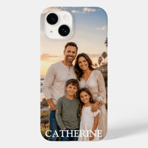 Persoonlijke foto met naam op maat Case-Mate iPhon iPhone 14 Hoesje