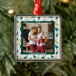 Persoonlijke foto metaal ornament
