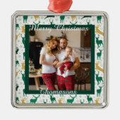 Persoonlijke foto metaal ornament (Voorkant)