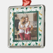 Persoonlijke foto metaal ornament (Links)