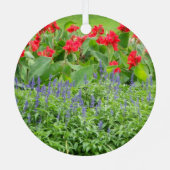 Persoonlijke foto metalen ornament (Achterkant)