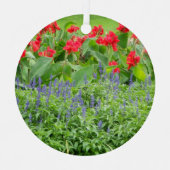 Persoonlijke foto metalen ornament (Voorkant)