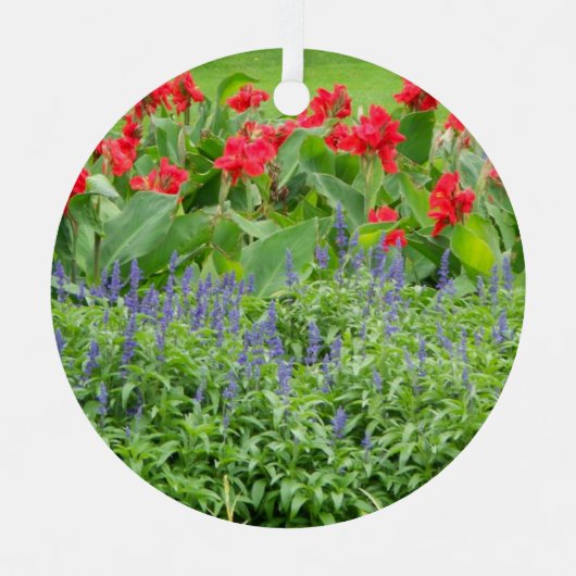 Persoonlijke foto metalen ornament (Voorkant)