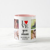 Persoonlijke foto Moederdag voor collage Gift Mam Mok (Midden)