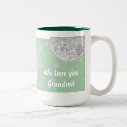 Persoonlijke foto Mok Grandma (Rechts)