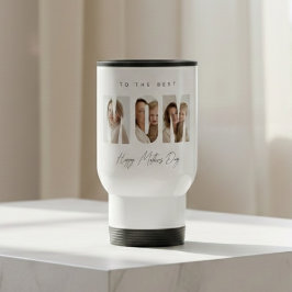 Persoonlijke foto MOM | Moederdag cadeau op maat Reisbeker