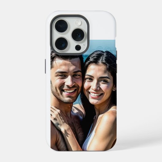 Persoonlijke foto-monogram Case-Mate iPhone-hoes iPhone Hoesje (Achterkant)