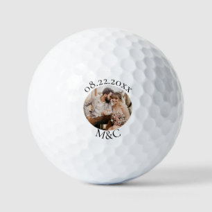 Persoonlijke foto Monogram Weddenschap Golfballen