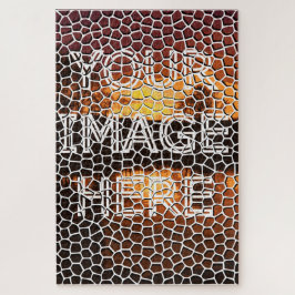 Persoonlijke foto Mosaic Jigzaag Puzzle Legpuzzel
